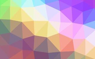 Light Multicolor, Rainbow vector blurry triangle template.