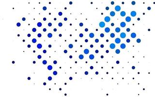 Light BLUE vector backdrop with dots.