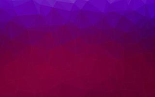 Light Purple vector polygon abstract backdrop.