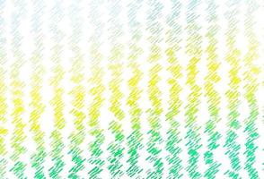 Light Green, Yellow vector texture with colorful lines.