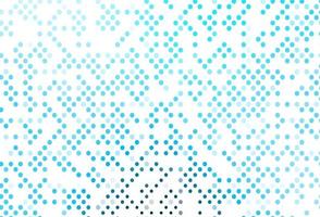 Light BLUE vector template with circles.