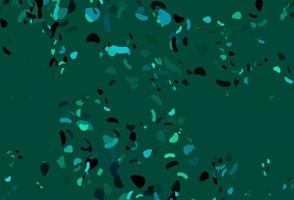 Light Green, Yellow vector template with memphis shapes.