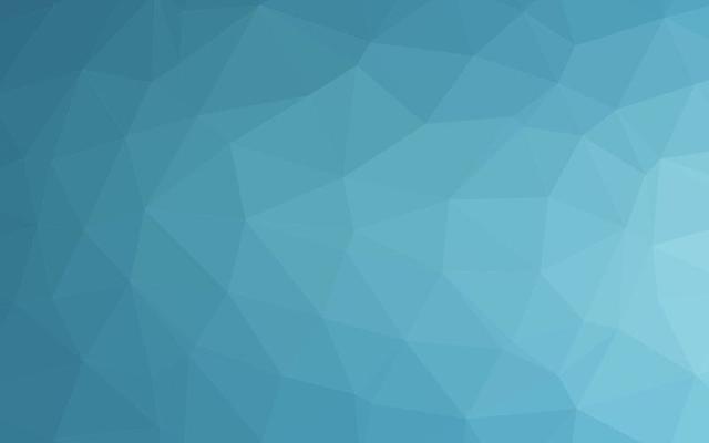 Light BLUE vector abstract polygonal cover.