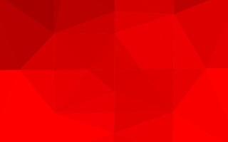 Light Red vector shining triangular pattern.