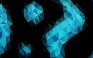 Light BLUE vector polygon abstract backdrop.