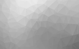 Light Silver, Gray vector triangle mosaic texture.