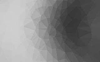 Light Silver, Gray vector triangle mosaic texture.
