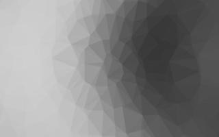 Light Silver, Gray vector triangle mosaic texture.