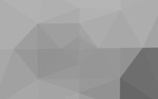 Light Silver, Gray vector polygon abstract backdrop.