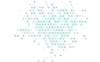 Light BLUE vector texture in triangular style.