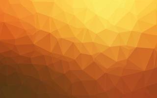 Light Yellow, Orange vector polygon abstract layout.