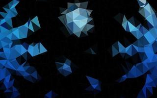 Light BLUE vector polygon abstract background.