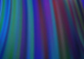 Dark BLUE vector background with bent lines.