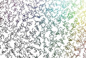 Light Multicolor, Rainbow vector texture with disks.