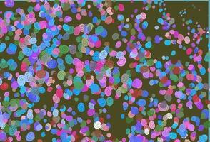 Light Multicolor, Rainbow vector pattern with liquid shapes.