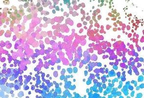 Light Multicolor, Rainbow vector pattern with liquid shapes.