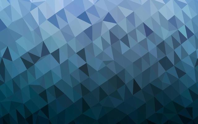 Light BLUE vector abstract mosaic backdrop.