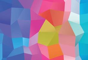 Light Multicolor, Rainbow vector polygonal background.