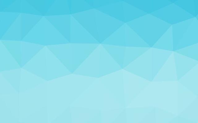 Light BLUE vector abstract polygonal cover.
