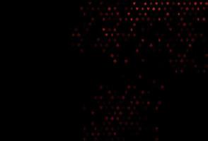 Dark Orange vector pattern with symbol of cards.