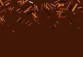 Light Orange vector pattern with narrow lines.