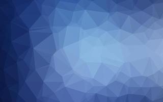 Light BLUE vector triangle mosaic texture.