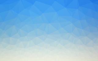 Light BLUE vector polygon abstract backdrop.