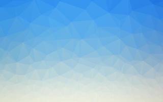 Light BLUE vector polygon abstract backdrop.