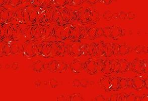 Light Orange vector texture with disks.