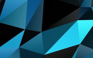 Light BLUE vector polygonal background.