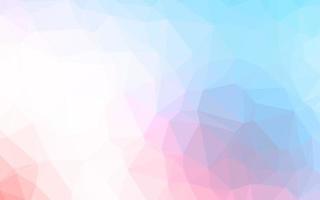 Light Blue, Red vector abstract polygonal layout.