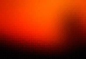 Dark Orange vector polygon abstract backdrop.