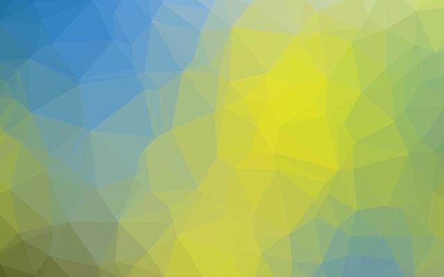 Light Blue, Yellow vector low poly texture.