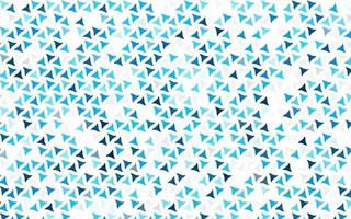 Light BLUE vector seamless layout with lines, triangles.