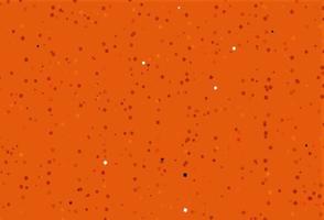 Light Orange vector background with triangles, circles, cubes.