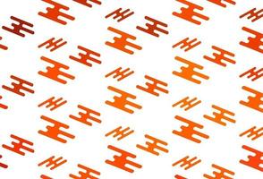 Light Orange vector layout with flat lines.