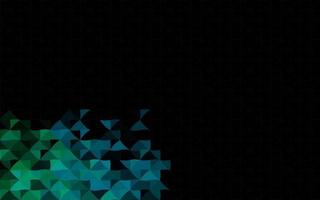 Dark Blue, Green vector layout with lines, triangles.