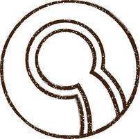 Ball Charcoal Drawing vector