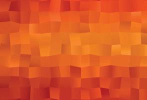 Light Orange vector abstract mosaic backdrop.