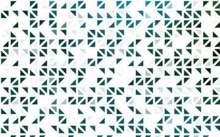 Light Blue, Green vector seamless background with triangles.