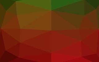 Light Green, Red vector polygonal template.