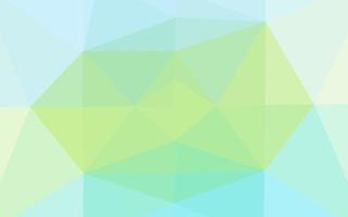 textura poligonal abstracta de vector verde claro, amarillo.