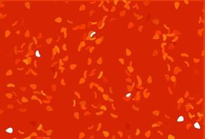 Light Orange vector backdrop with abstract shapes.