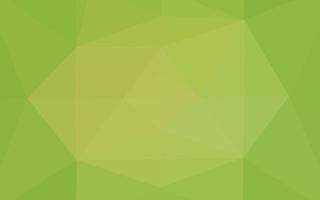 Light Green, Yellow vector shining triangular background.