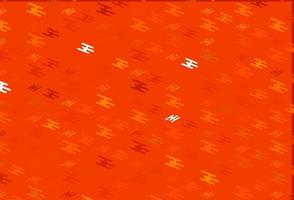 Light Orange vector template with repeated sticks.