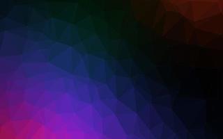 Dark Multicolor, Rainbow vector blurry triangle texture.