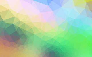 Light Multicolor, Rainbow vector abstract polygonal layout.