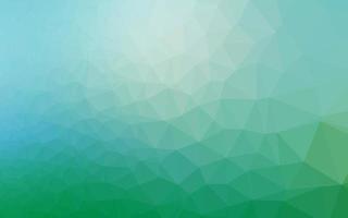 Light Blue, Green vector polygon abstract layout.