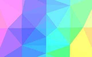 Light Multicolor, Rainbow vector blurry triangle template.