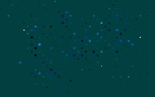 Light Blue, Green vector texture with disks.